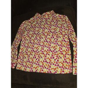 Gymboree woodland friends floral top size 4t turtleneck